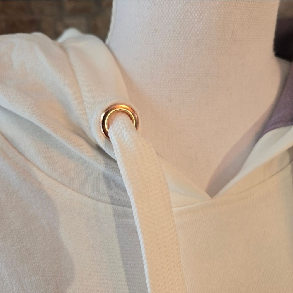 VENUS Cream Purple Greeb Tan Blue Hoodie Womens XL - Picture 5 of 5